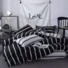 Luxury Nordic style Cotton Microfiber Duvet cover sets