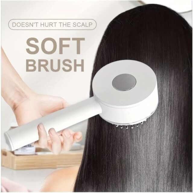 Self Cleaning Massage Comb